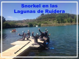 Buceo o Snorkel interpretativo en las Lagunas de Ruidera